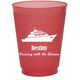 Silhouette Yacht Colored Shatterproof Cups Image 1 of 3