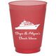 Silhouette Yacht Colored Shatterproof Cups Image 3 of 3