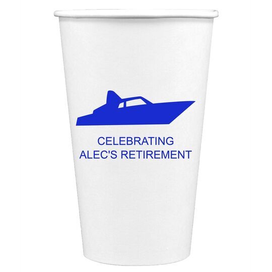 Speedboat Paper Coffee Cups