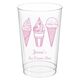 Ice Cream Cone Trio Clear Plastic Cups Image 1 of 2