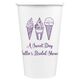 Ice Cream Cone Trio Paper Coffee Cups Image 2 of 2