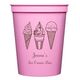 Ice Cream Cone Trio Stadium Cups Image 1 of 2