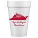 Silhouette Yacht Styrofoam Cups Image 2 of 3