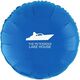 Speedboat Mylar Balloons Image 2 of 3