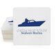 Speedboat Square Coasters Image 1 of 3