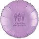 Ice Cream Cone Trio Mylar Balloons Image 2 of 2
