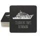 Silhouette Yacht Square Coasters Image 2 of 3