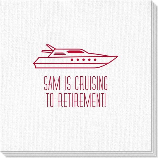 Outlined Yacht Deville Napkins