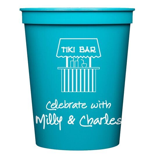 Tiki Bar Stadium Cups