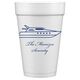 Outlined Yacht Styrofoam Cups Image 1 of 2