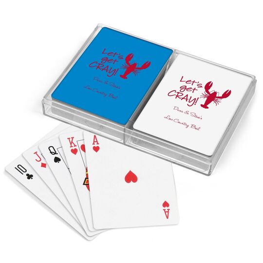 Let's Get Cray Double Deck Playing Cards