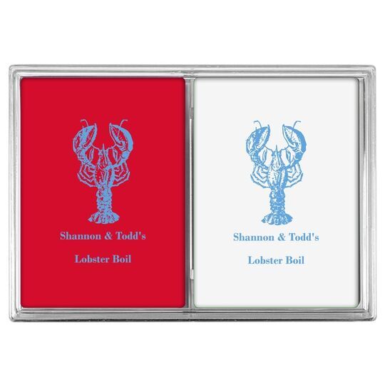 Lobster Double Deck Playing Cards