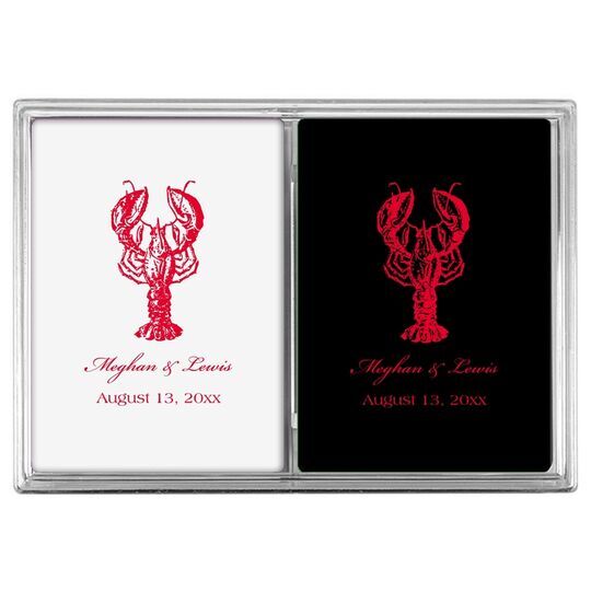 Lobster Double Deck Playing Cards