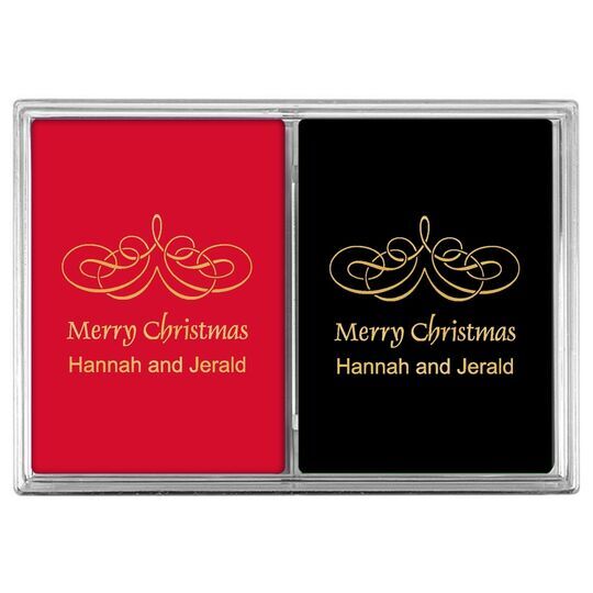 Magnificent Scroll Double Deck Playing Cards