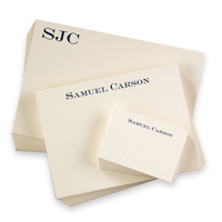 Ecru Wardrobe Flat Note Cards