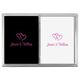 Modern Double Hearts Double Deck Playing Cards Image 1 of 3