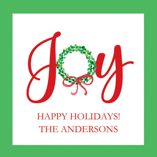 Joy and Peace Gift Stickers