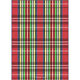 Best Holiday Plaid Flat Photo Cards Image 2 of 2