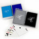 Design Your Own Single Initial Double Deck Playing Cards Image 1 of 3