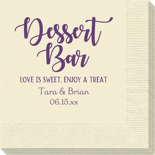 Dessert Bar Napkins