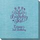 Birthday Girl Bamboo Luxe Napkins Image 2 of 2