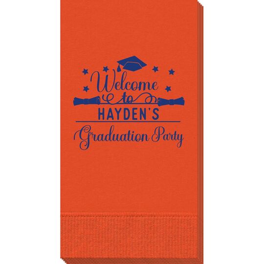 Graduation Party Guest Towels