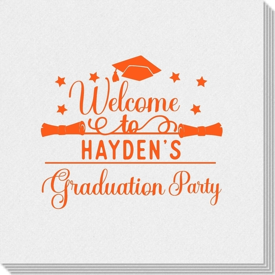 Graduation Party Linen Like Napkins