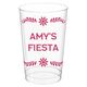 Fiesta Frame Clear Plastic Cups Image 3 of 3