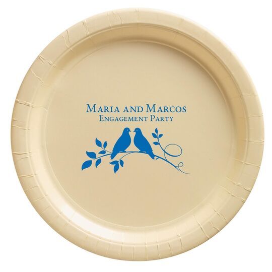 Birds on a Branch Paper Plates