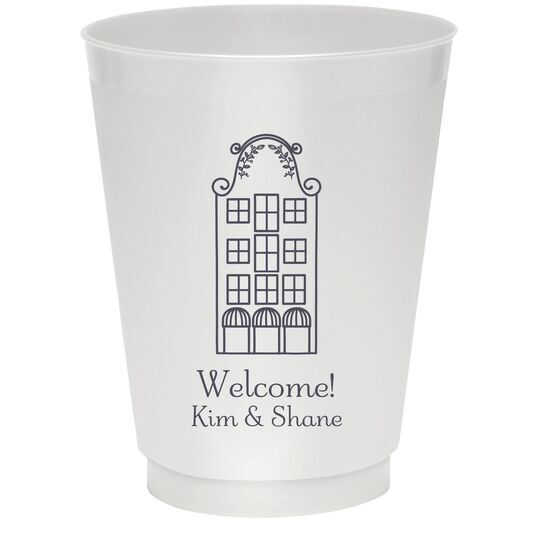 Sweet Apartment Colored Shatterproof Cups