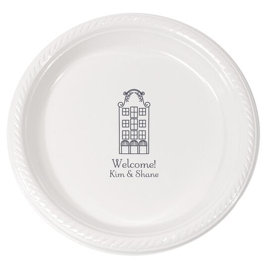 Sweet Apartment Plastic Plates