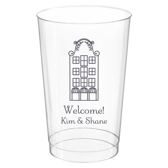 Sweet Apartment Clear Plastic Cups