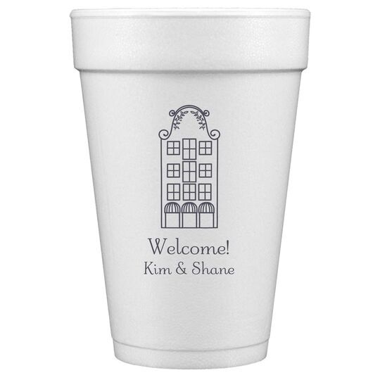 Sweet Apartment Styrofoam Cups