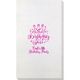 Birthday Girl Bamboo Luxe Guest Towels Image 1 of 2