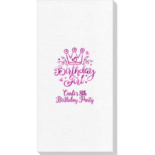 Birthday Girl Deville Guest Towels
