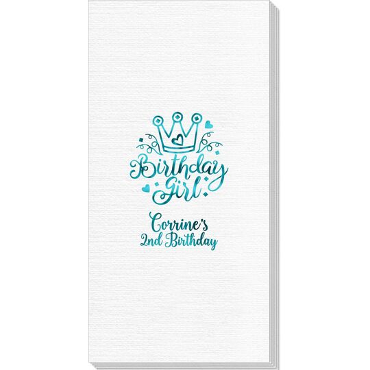Birthday Girl Deville Guest Towels