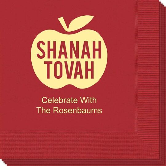 Shanah Tovah Apple Napkins