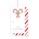 Candy Cane Stripes Large Hanging Gift Tags Image 1 of 3