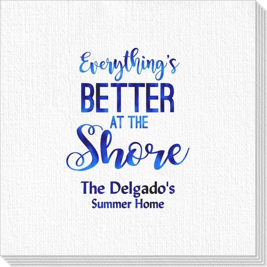 Everything's Better at the Shore Deville Napkins