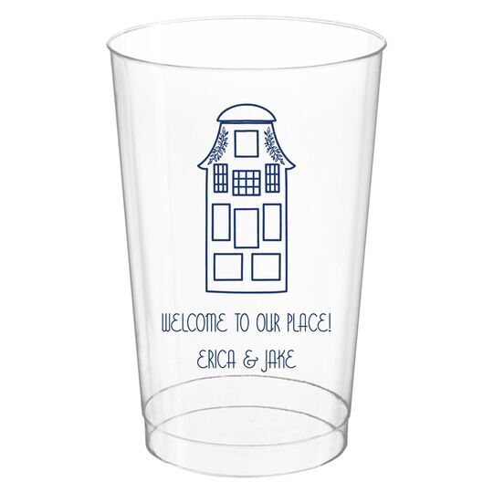 Townhouse Clear Plastic Cups