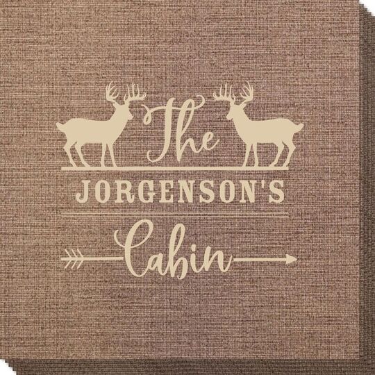 Family Cabin Bamboo Luxe Napkins