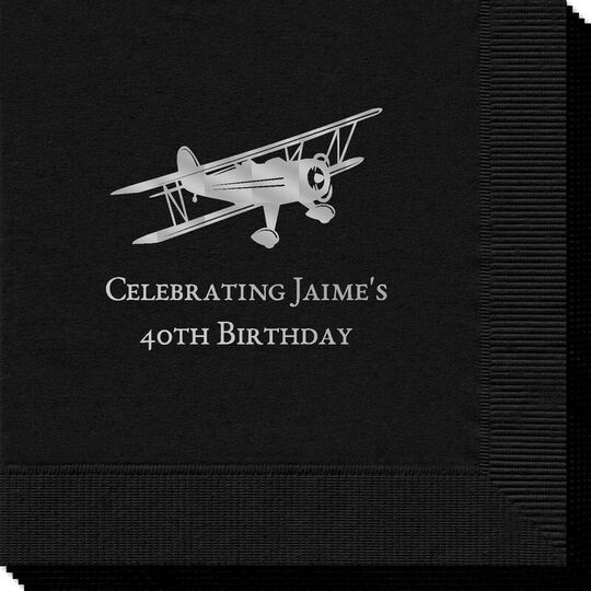 Biplane Napkins