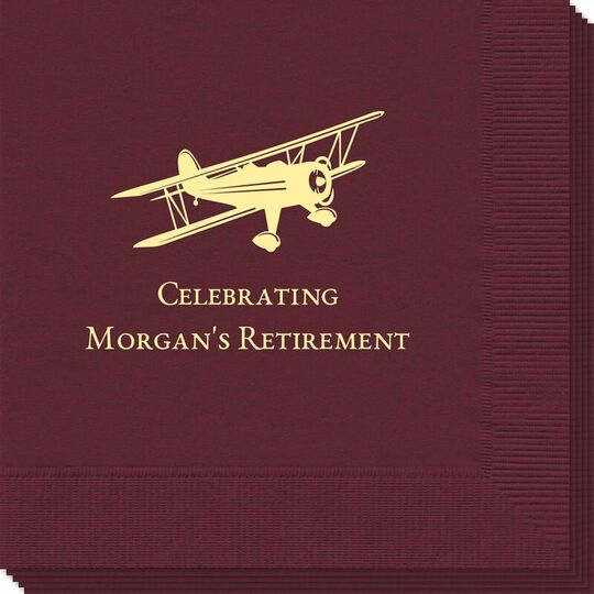 Biplane Napkins