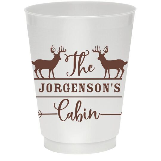 Family Cabin Colored Shatterproof Cups