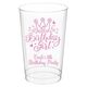 Birthday Girl Clear Plastic Cups Image 1 of 2