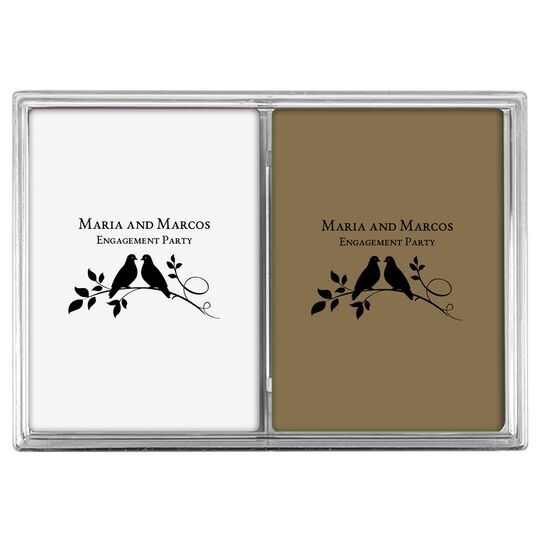 Birds on a Branch Double Deck Playing Cards