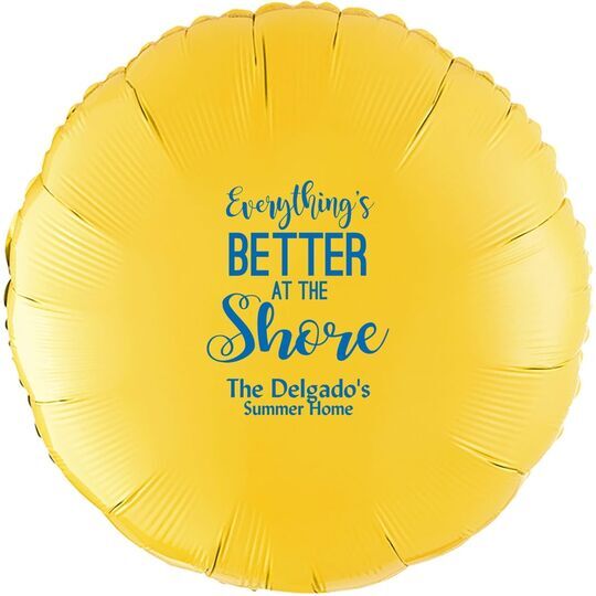 Everything's Better at the Shore Mylar Balloons