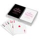 A Sweet Ending to a New Beginning Double Deck Playing Cards Image 1 of 2