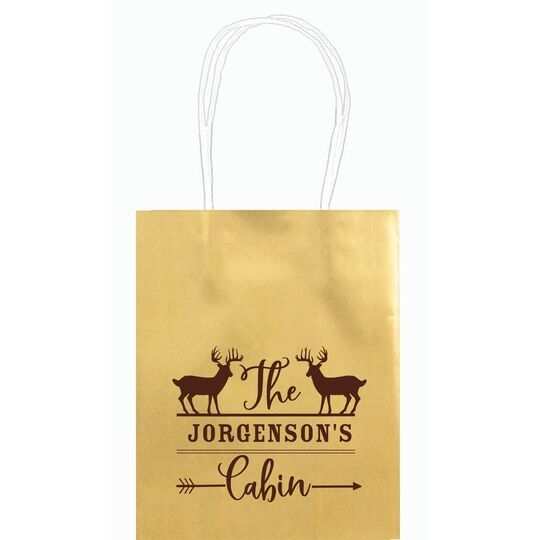 Family Cabin Mini Twisted Handled Bags