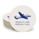 Narrow Airliner Round Coasters Image 1 of 2